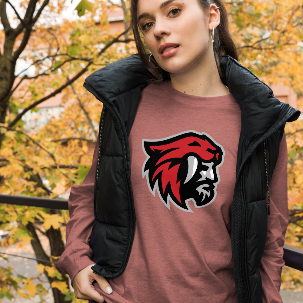 American Fork Cavemen Design 1 — Heather Mauve