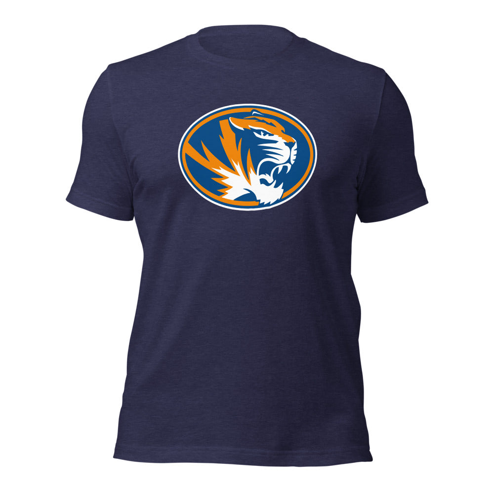 Red BAY High School Design 1 — Heather Midnight Navy