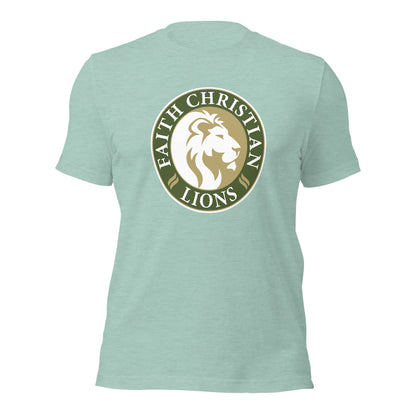 Faith Christian School Design 1 — Heather Prism Dusty Blue