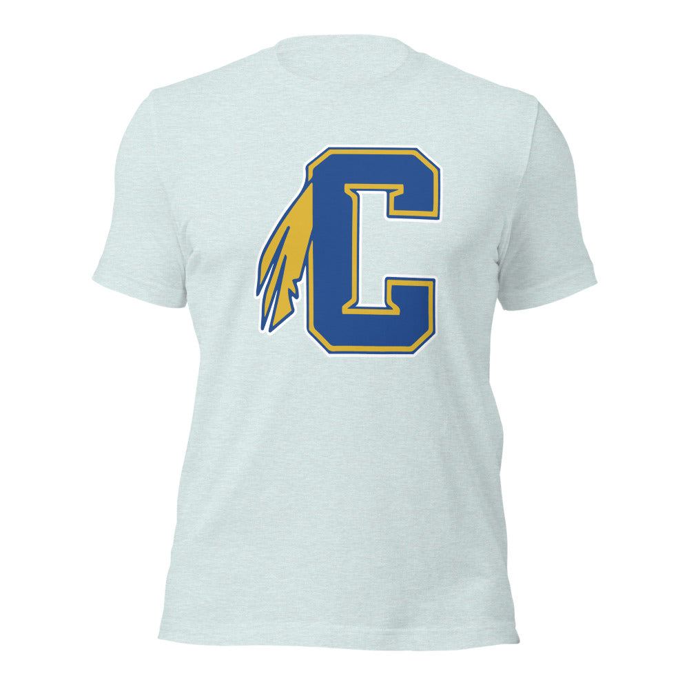 Cherokee High School Design 1 — Heather Prism Ice Blue