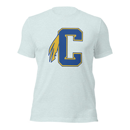 Cherokee High School Design 1 — Heather Prism Ice Blue