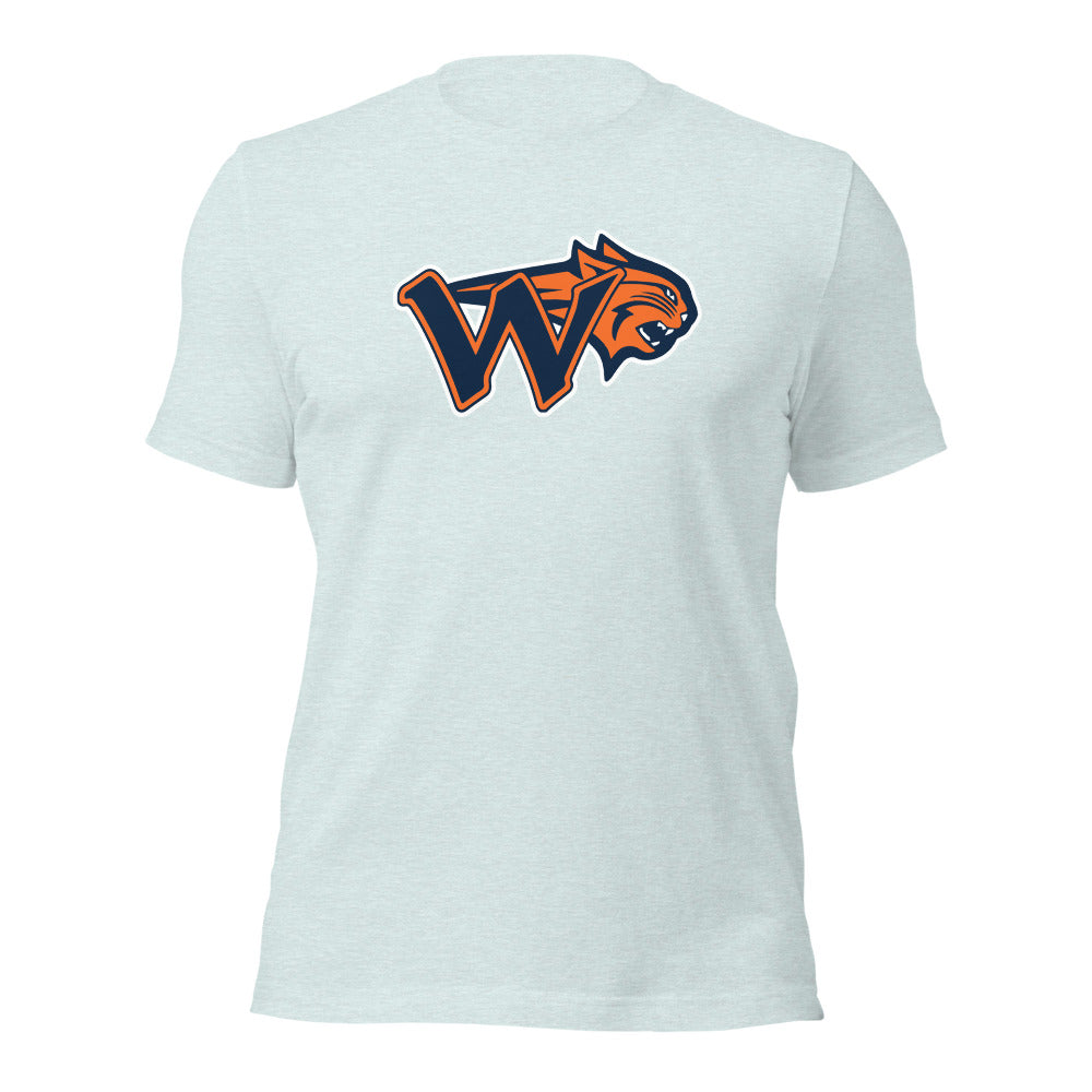 Woodland High School Design 1 — Heather Prism Ice Blue