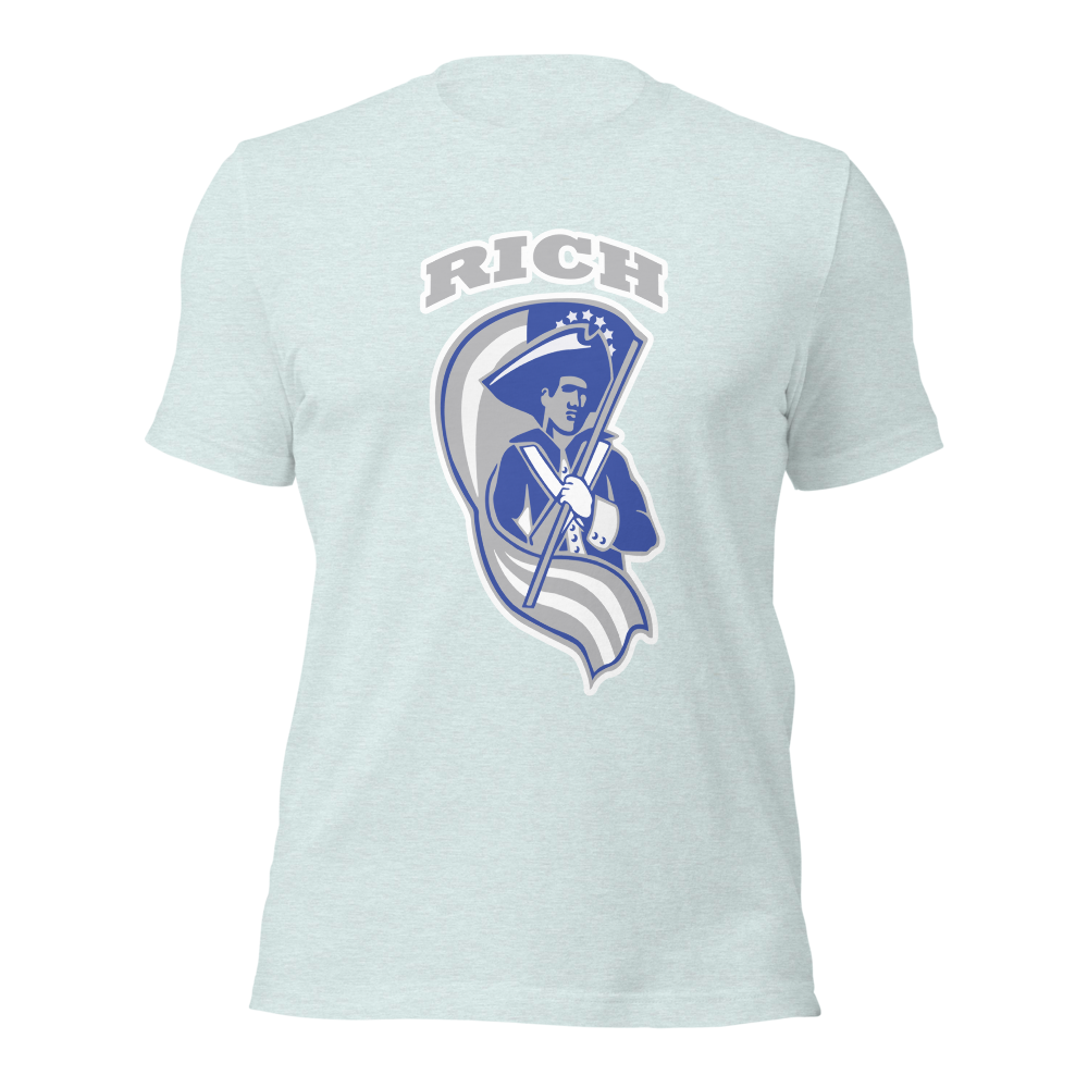 Rich High School Design 1 — Heather Prism Ice Blue