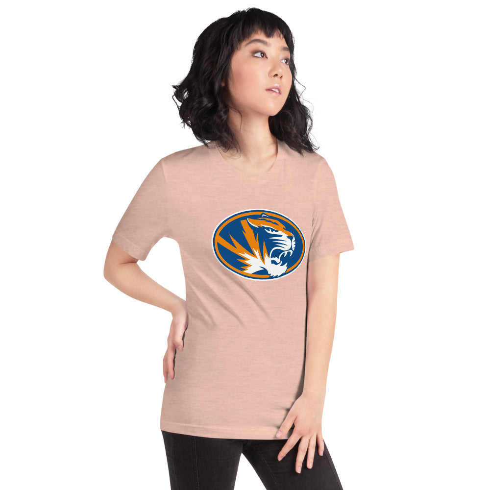 Red BAY High School Design 1 — Heather Prism Peach