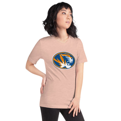Red BAY High School Design 1 — Heather Prism Peach