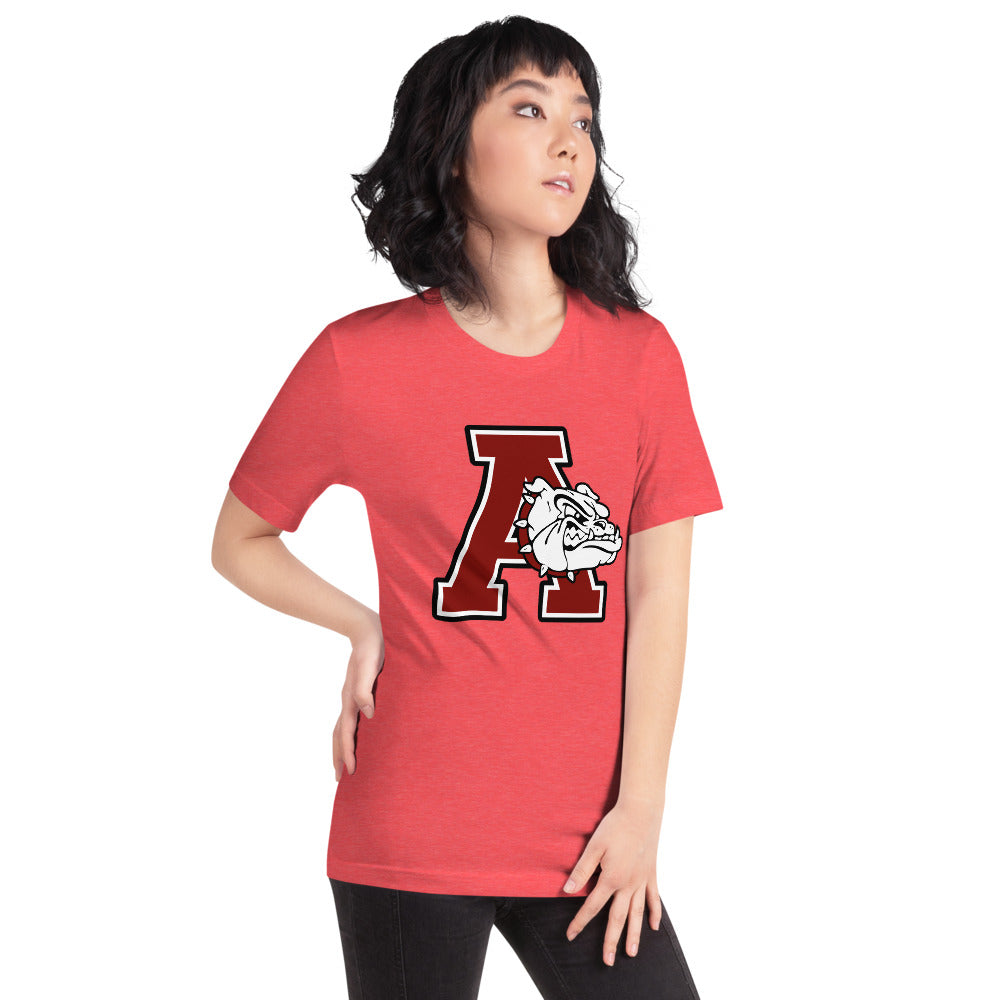 Anniston High School Design 1 — Heather Red