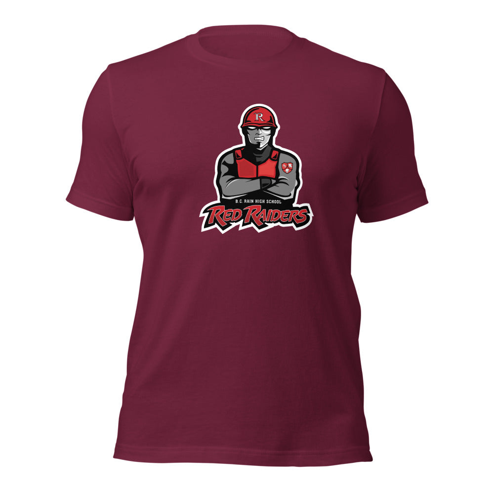 B.C. Rain High School Design 1 — Maroon