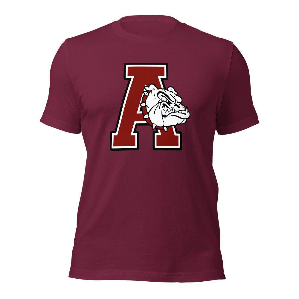 Anniston High School Design 1 — Maroon