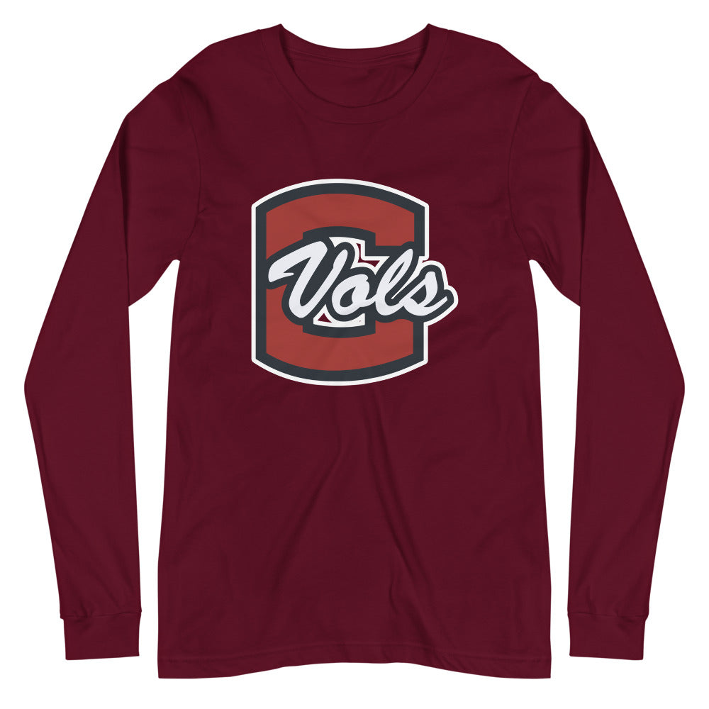 Central High School of Clay County Design 1 — Maroon