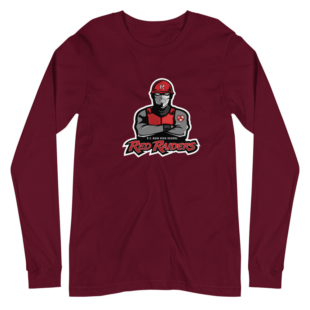 B.C. Rain High School Design 1 — Maroon