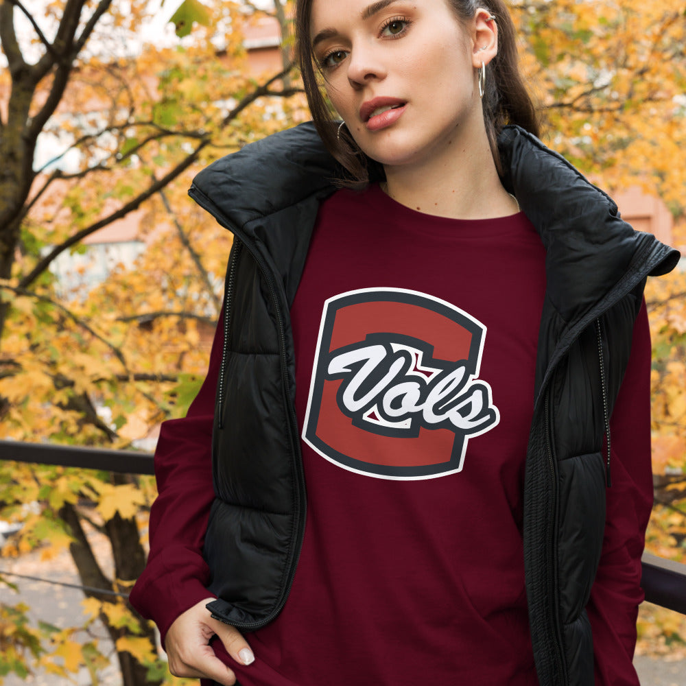 Central High School of Clay County Design 1 — Maroon