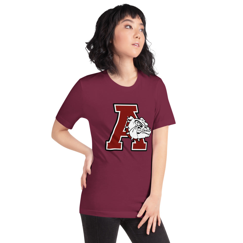Anniston High School Design 1 — Maroon