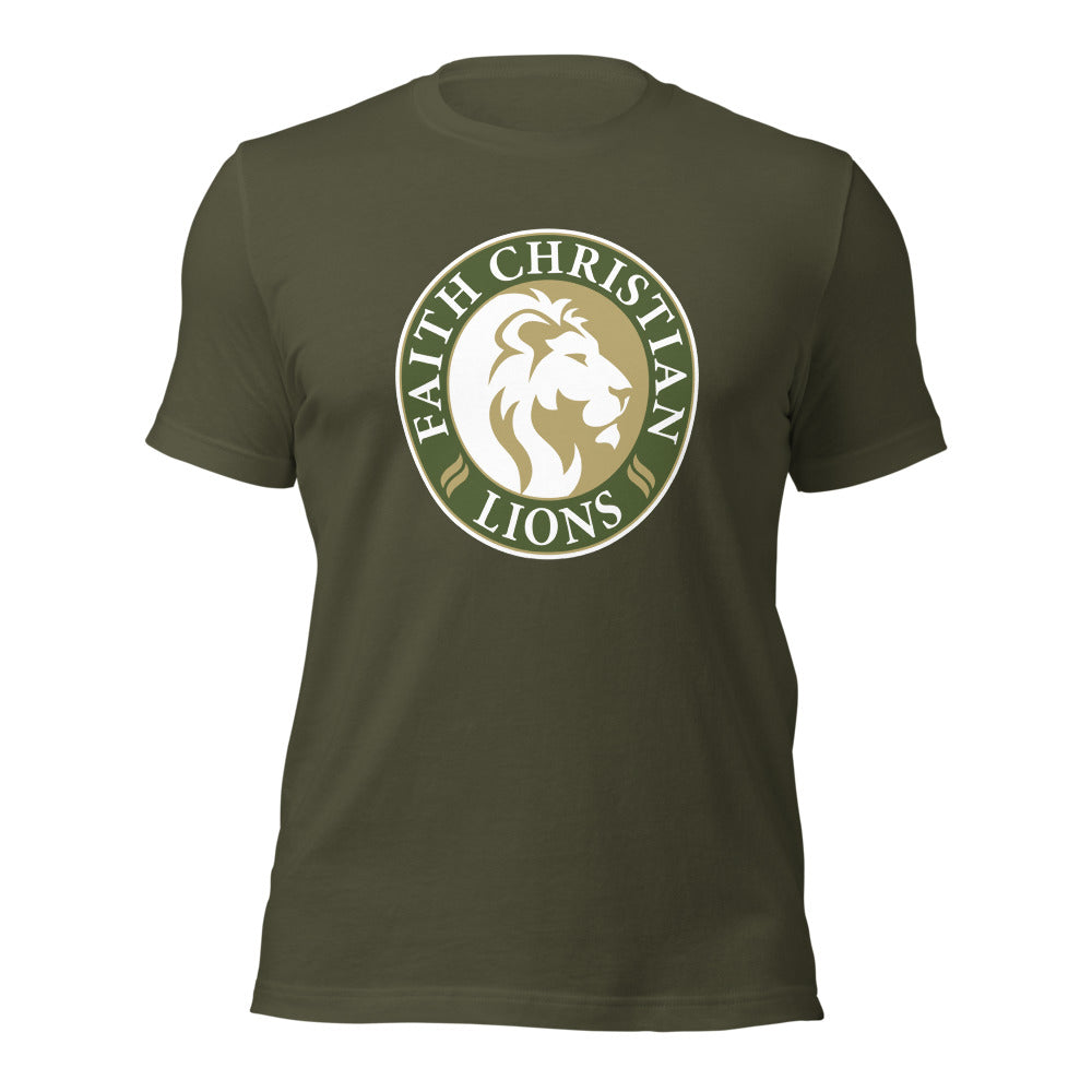 Faith Christian School Design 1 — Military Green