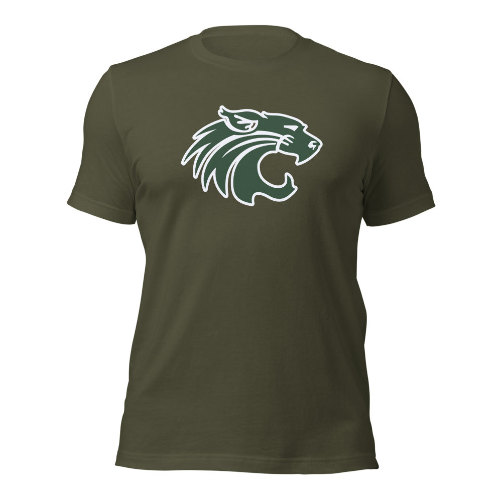 Florala High School Design 1 — Military Green