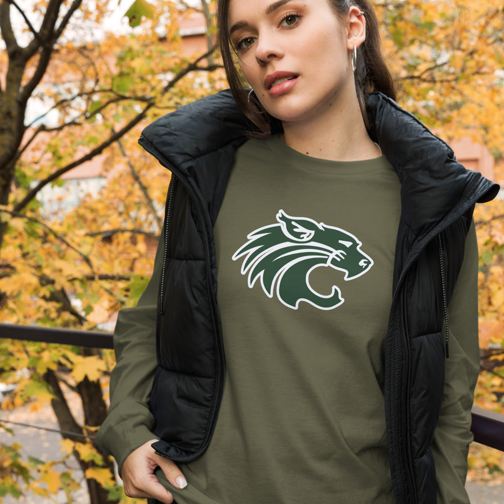 Florala High School Design 1 — Military Green