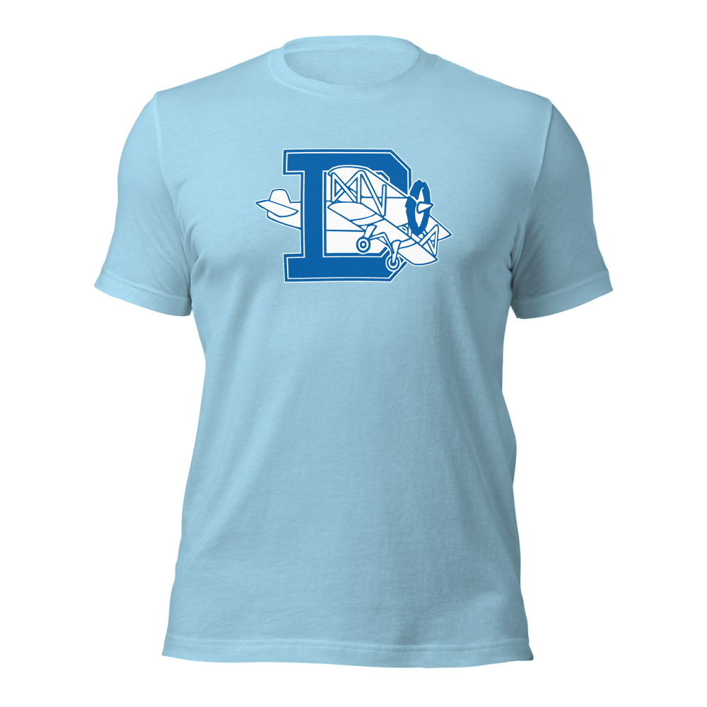 Dixie High School Design 1 — Ocean Blue