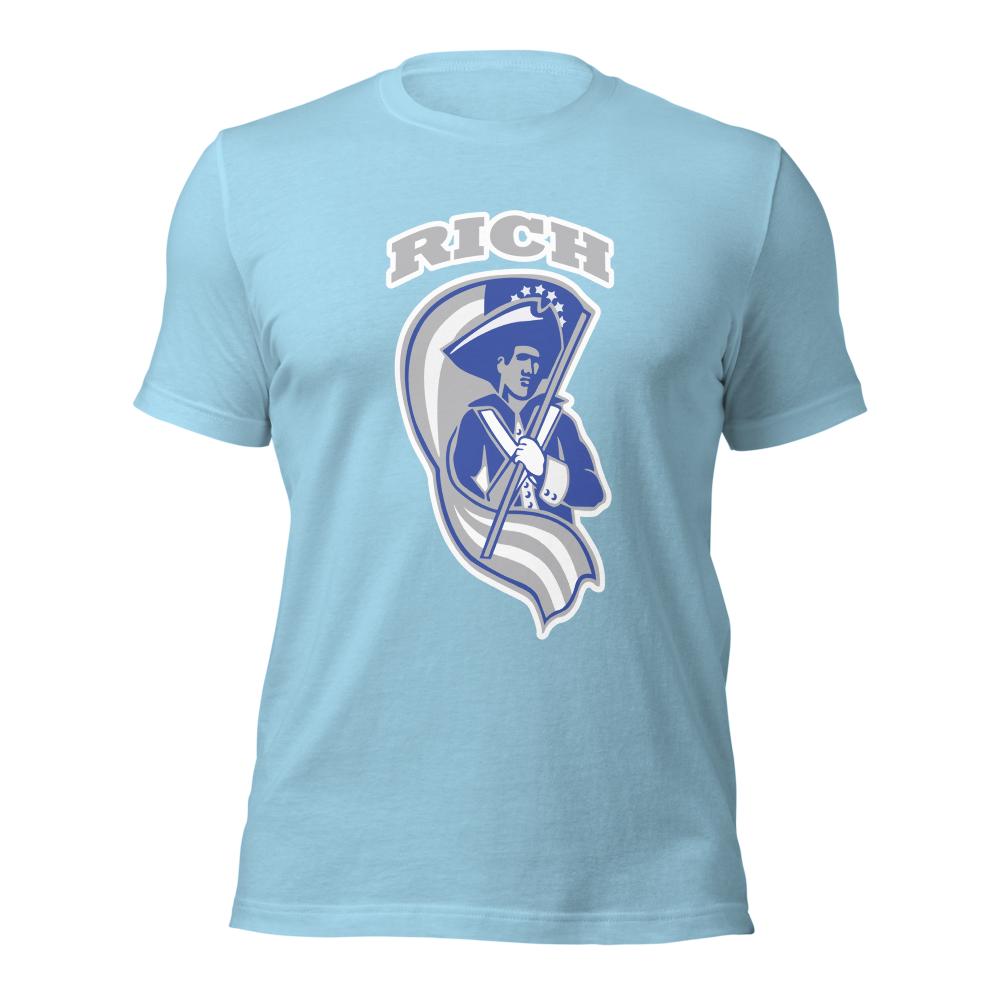 Rich High School Design 1 — Ocean Blue