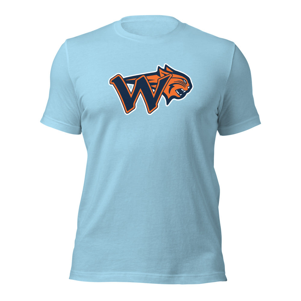 Woodland High School Design 1 — Ocean Blue