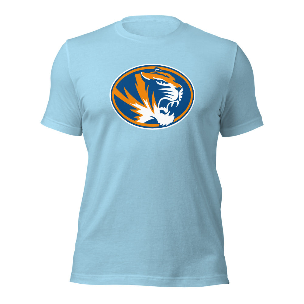 Red BAY High School Design 1 — Ocean Blue