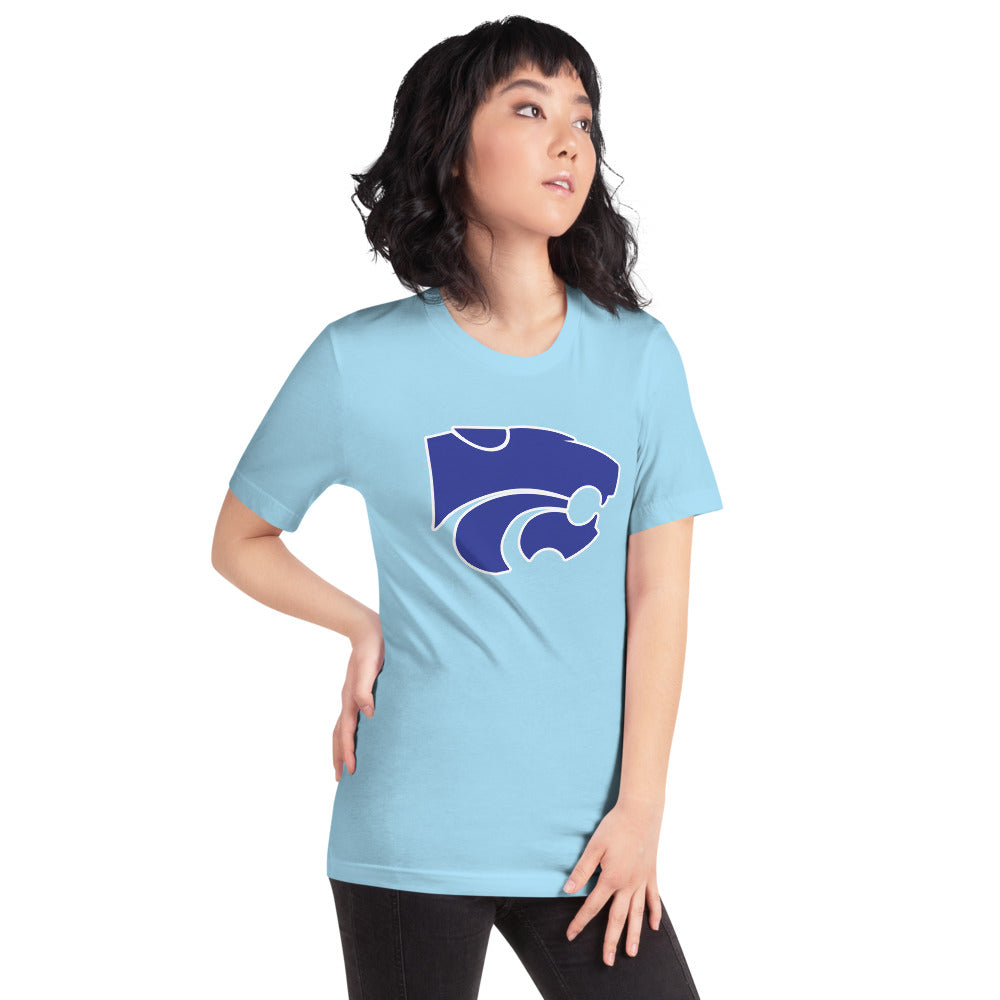 Tharptown High School Design 1 — Ocean Blue