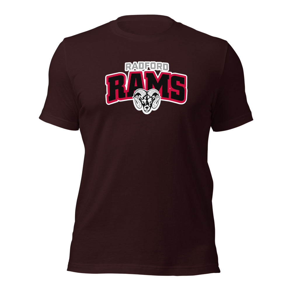 Radford High School Design 1 — Oxblood Black