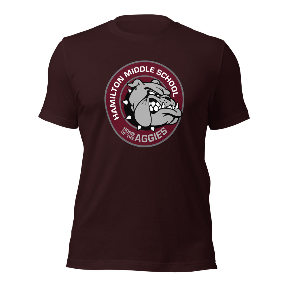 Hamilton High School Design 1 — Oxblood Black