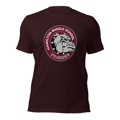 Hamilton High School Design 1 — Oxblood Black