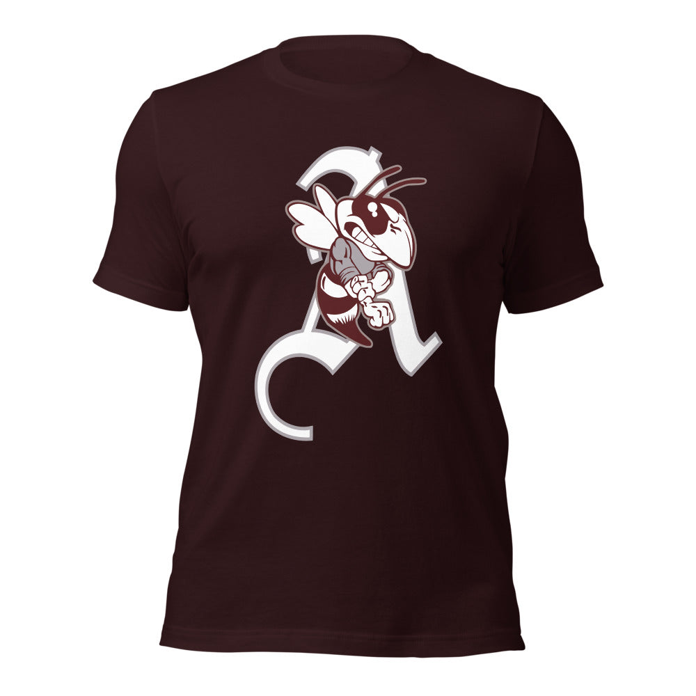 Abbeville High School Design 1 — Oxblood Black