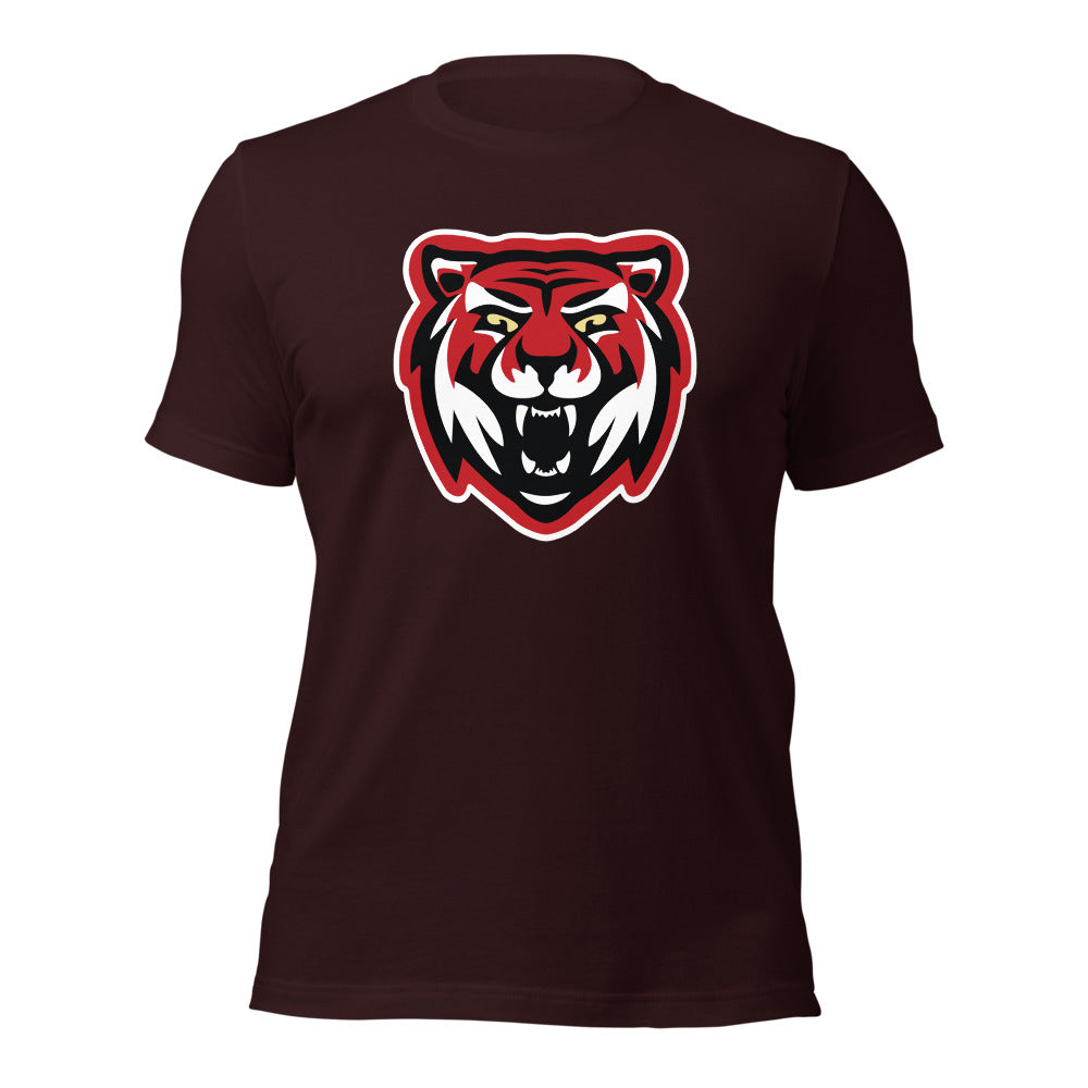 Talladega High School Design 1 — Oxblood Black