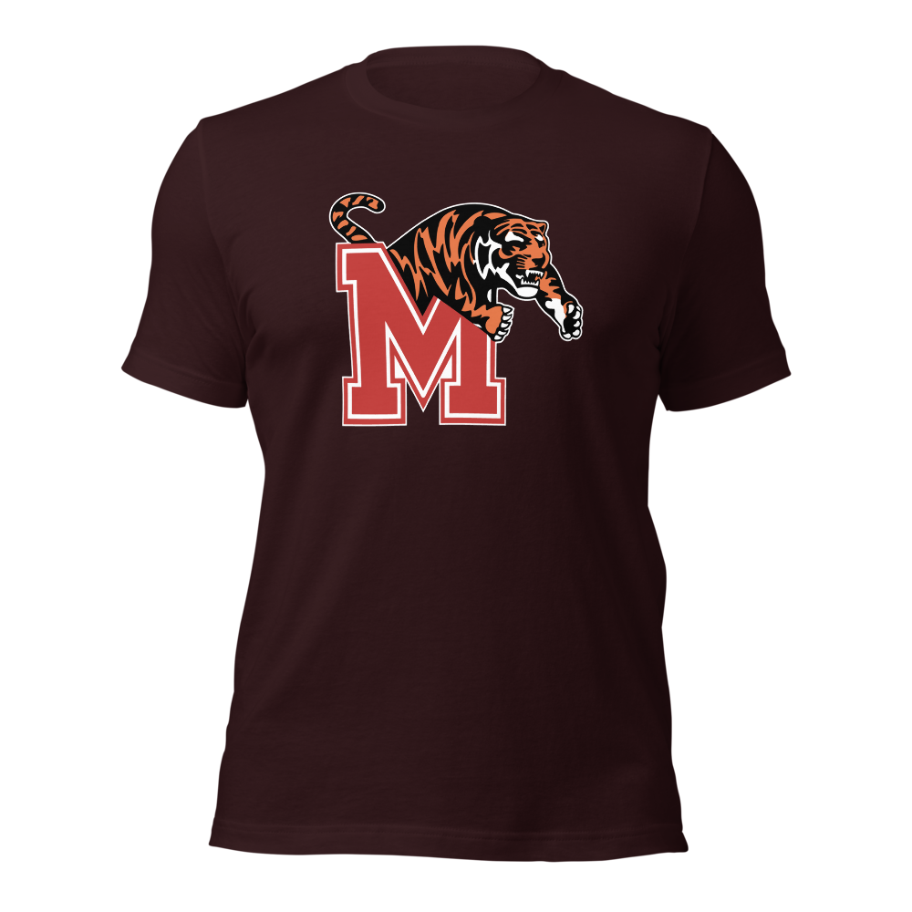 Milford High School Design 1 — Oxblood Black