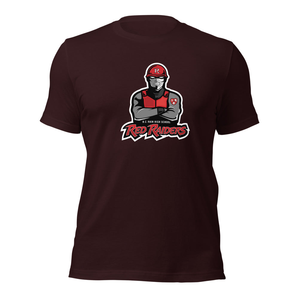 B.C. Rain High School Design 1 — Oxblood Black