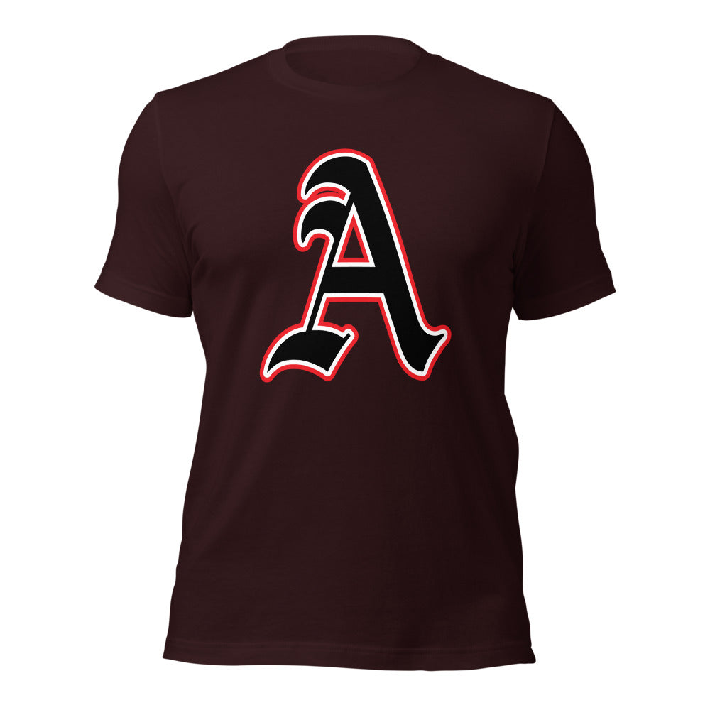 Albertville High School Design 1 — Oxblood Black