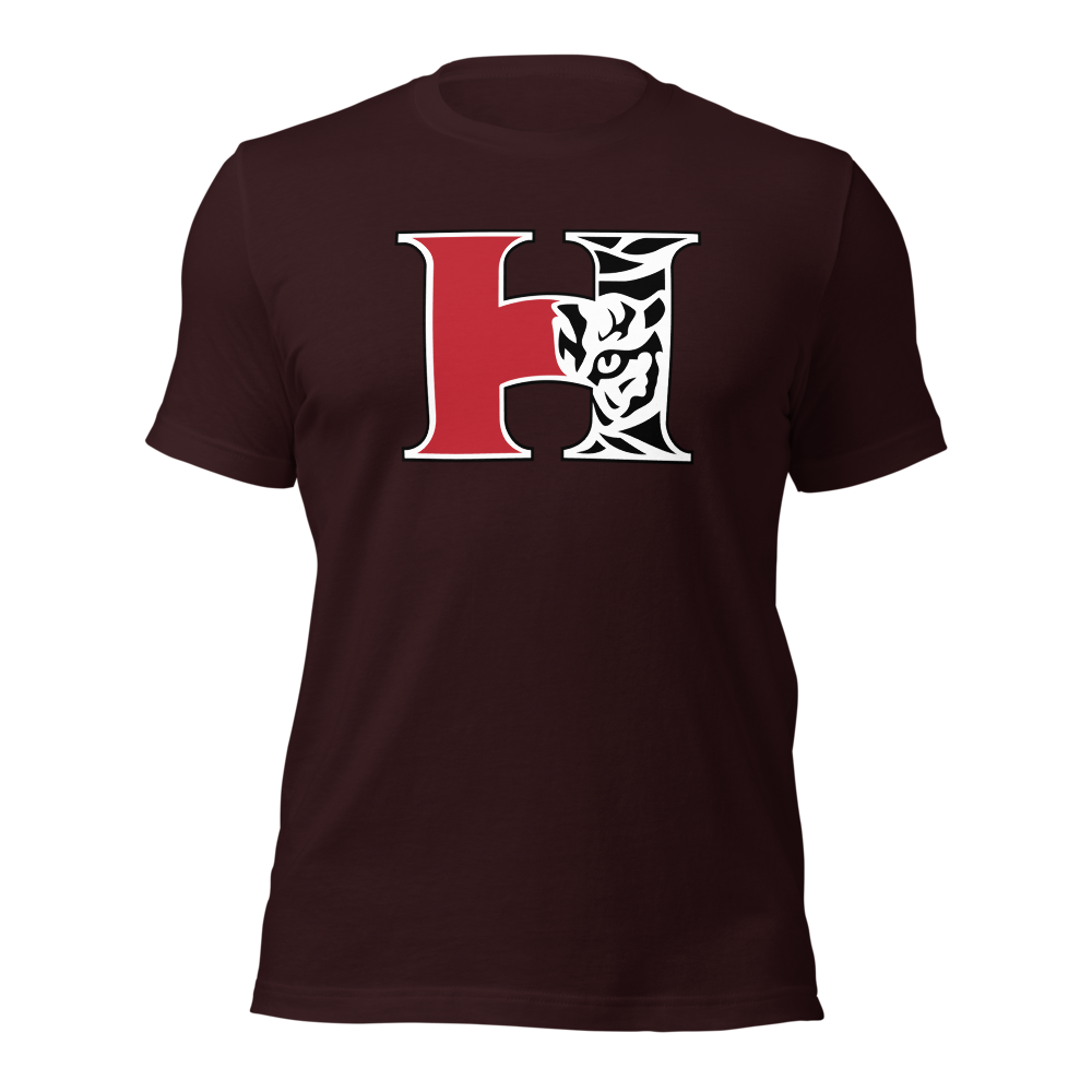 Hurricane High School Design 1 — Oxblood Black