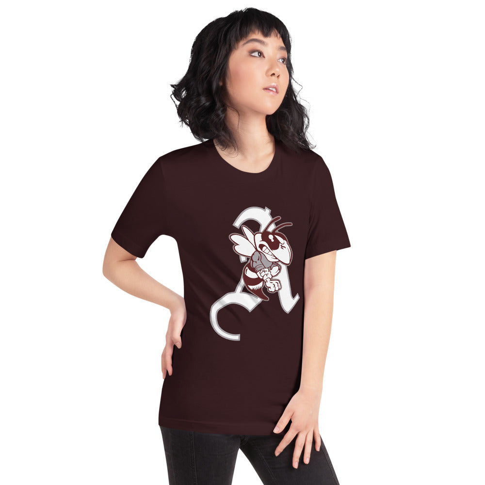Abbeville High School Design 1 — Oxblood Black