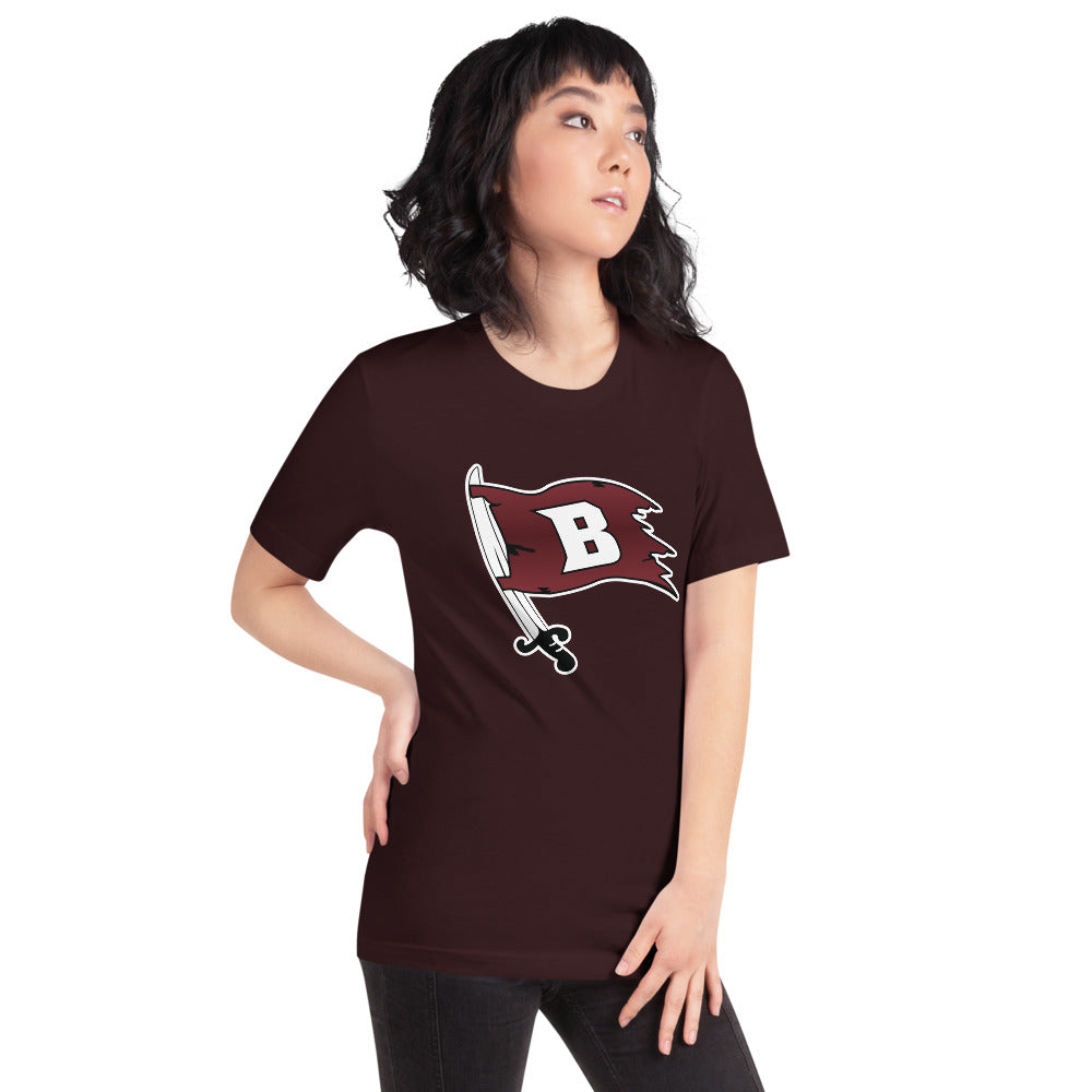 Boaz High School Design 1 — Oxblood Black