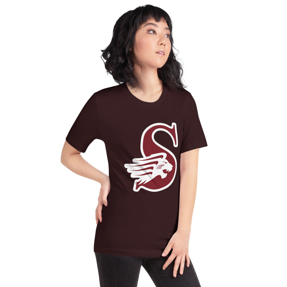 Sardis High School Design 1 — Oxblood Black