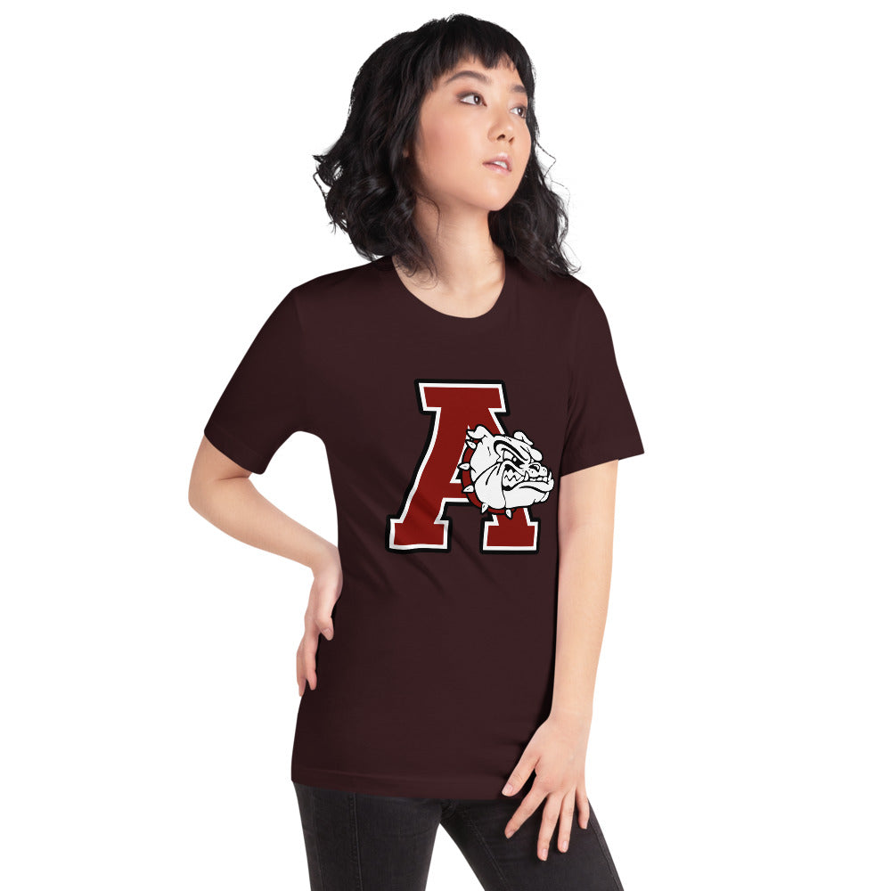 Anniston High School Design 1 — Oxblood Black