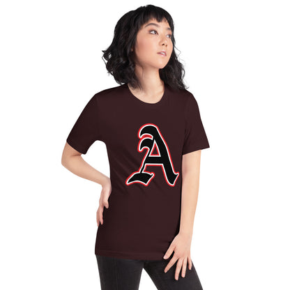 Albertville High School Design 1 — Oxblood Black