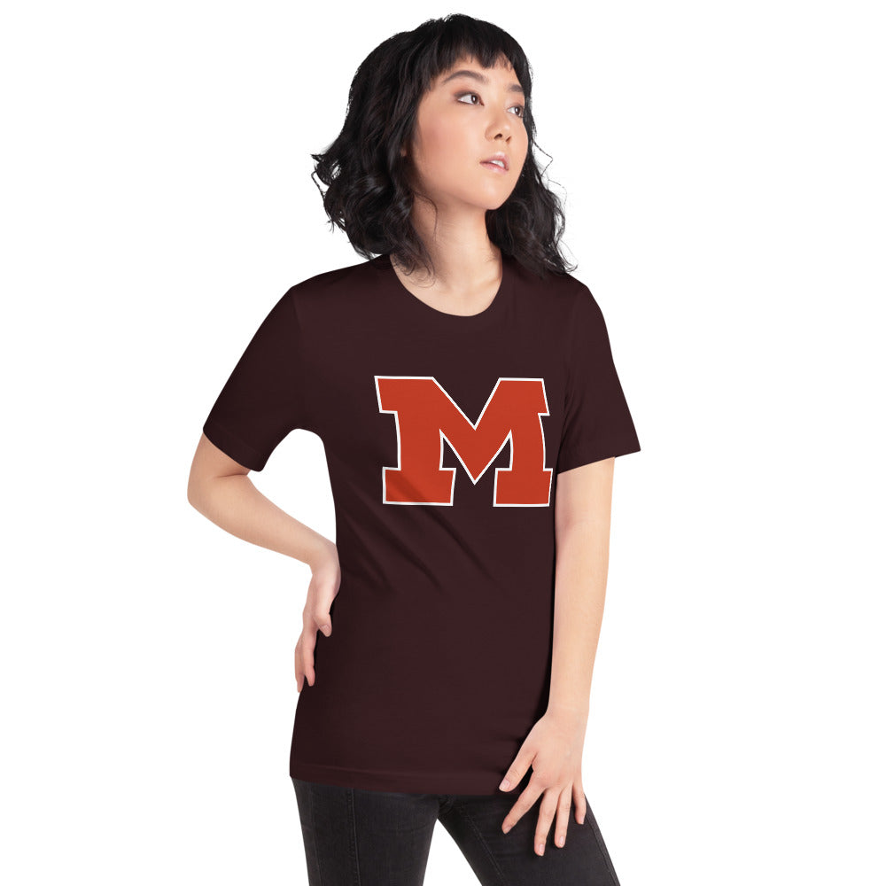 Muscle Shoals High School Design 1 — Oxblood Black