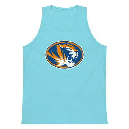 Red BAY High School Design 1 — Pacific Blue