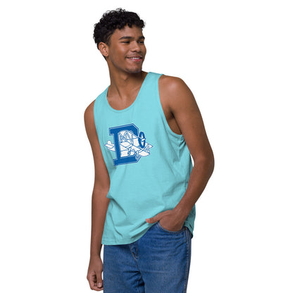 Dixie High School Design 1 — Pacific Blue