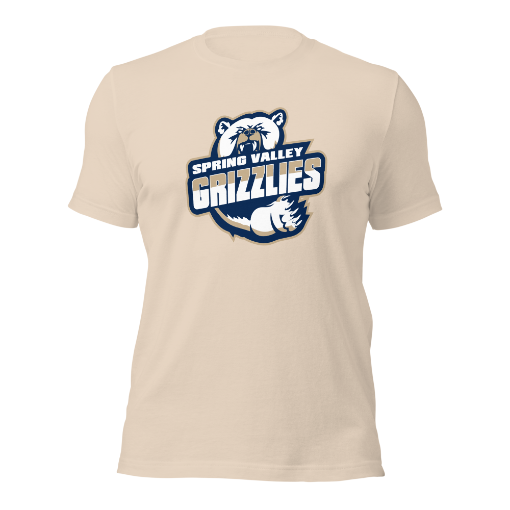 Spring Valley Grizzlies Design 1 — Soft Cream