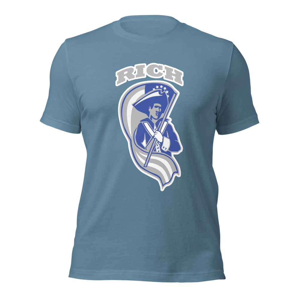 Rich High School Design 1 — Steel Blue