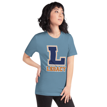 Legacy High School Design 1 — Steel Blue