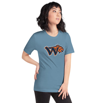 Woodland High School Design 1 — Steel Blue