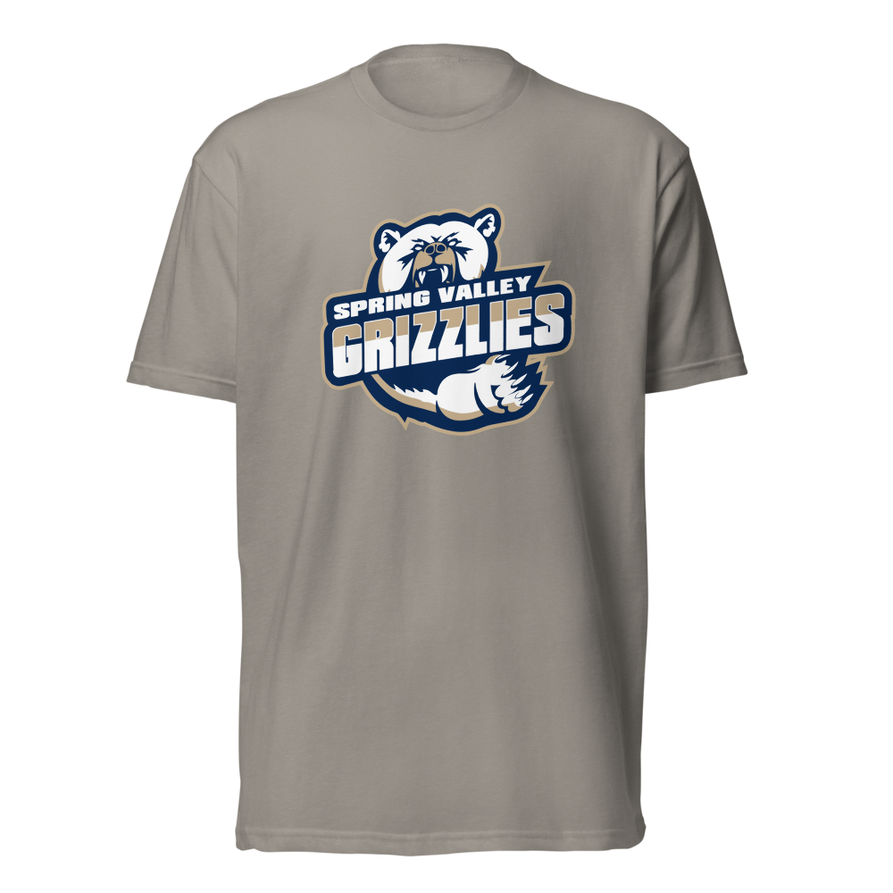 Spring Valley Grizzlies Design 1 — Stone Grey