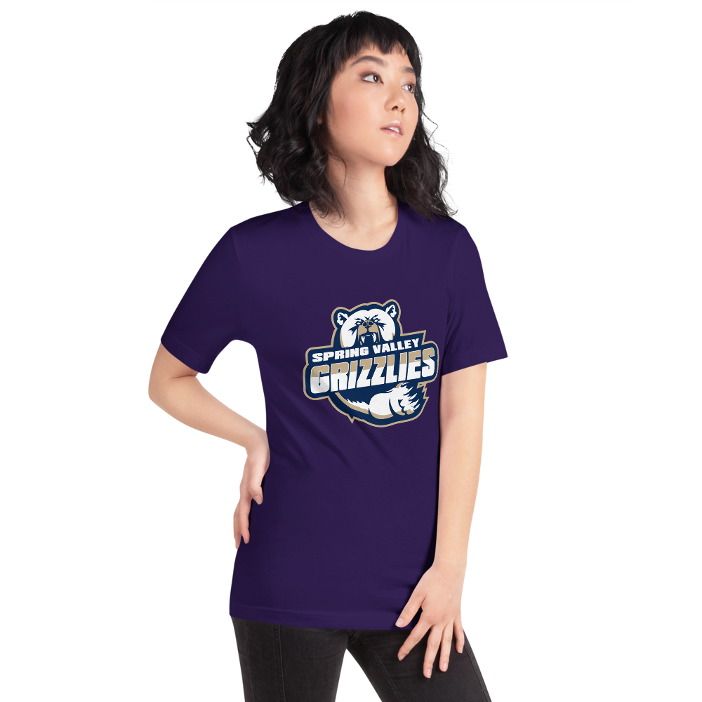 Spring Valley Grizzlies Design 1 — Team Purple