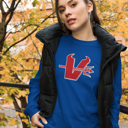 Verbena High School Design 1 — True Royal