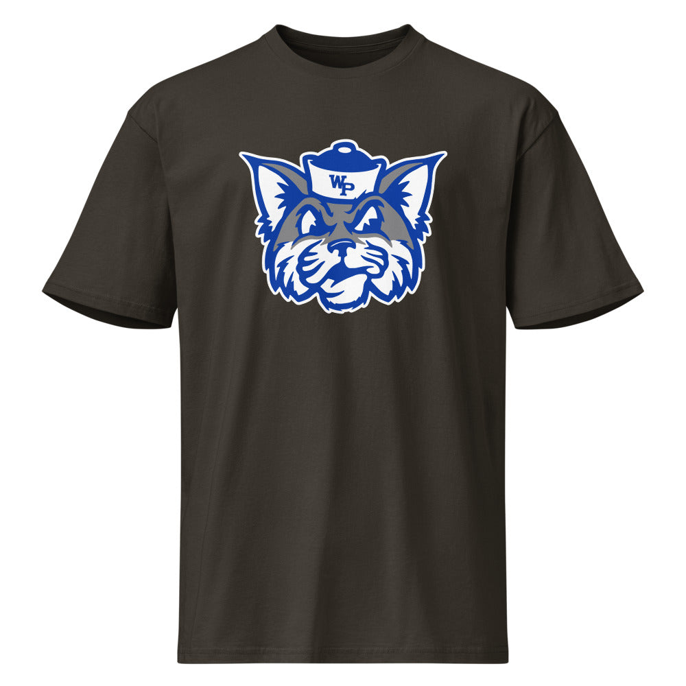 White Plains High School Design 1 — Vintage Black