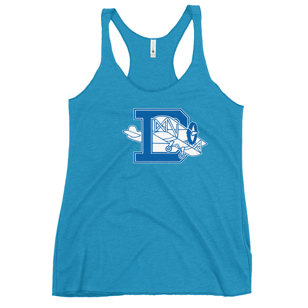Dixie High School Design 1 — Vintage Turquoise